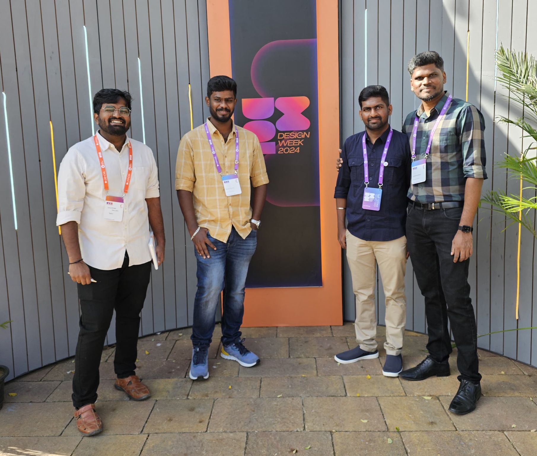 Design team at UX India 2024